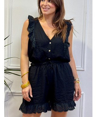 CONJUNTO PANAMA NEGRO