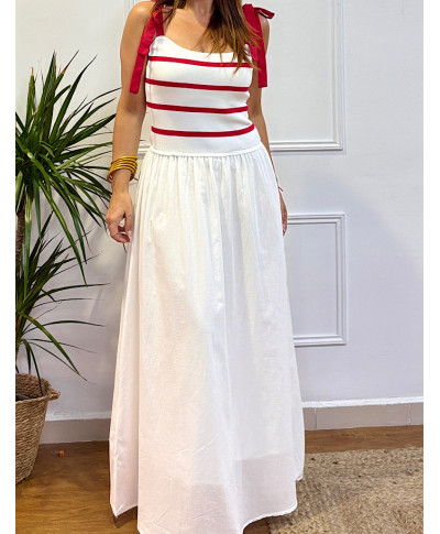 VESTIDO GISELA ROJO