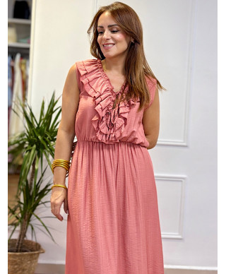 VESTIDO CASILDA ROSA
