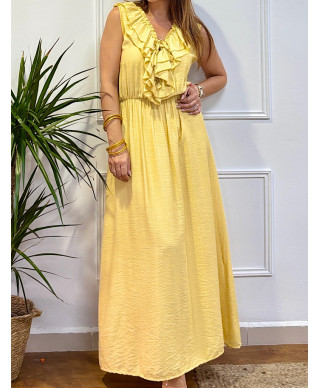 VESTIDO CASILDA AMARILLO