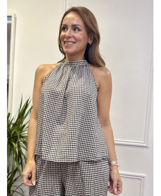 TOP VICHY MARRON