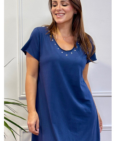 VESTIDO STAR MARINO