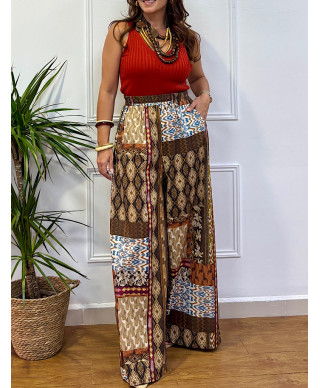 PANTALON AMAZONA MARRON