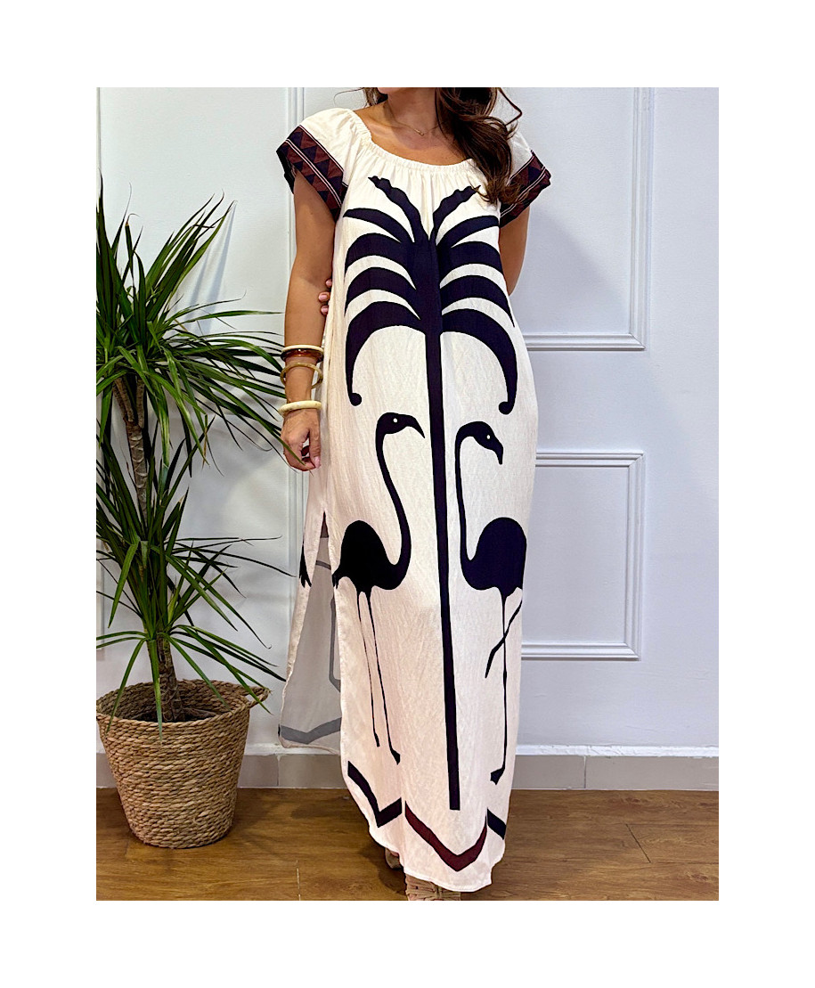VESTIDO CONSTANZA BEIGE