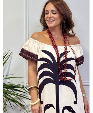 VESTIDO CONSTANZA BEIGE