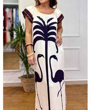 VESTIDO CONSTANZA BEIGE