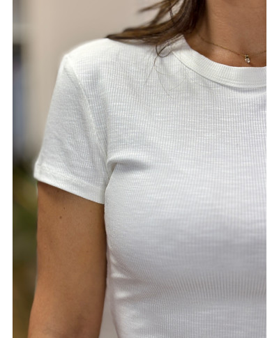 CAMISETA BASICA COCOA BLANCA