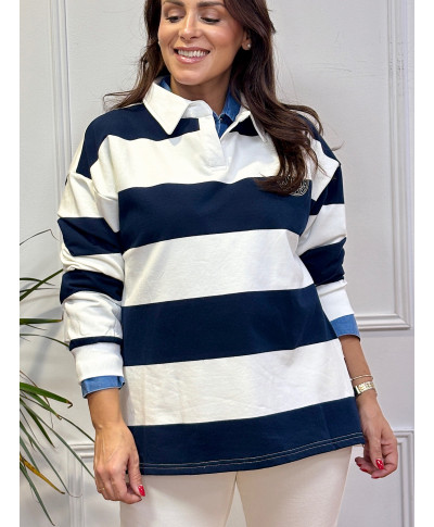 POLO NAVY STRIPES