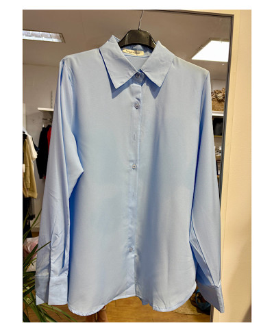 CAMISA BASIC CELESTE