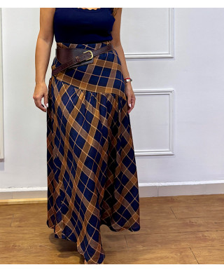 FALDA DE CUADROS BERTA