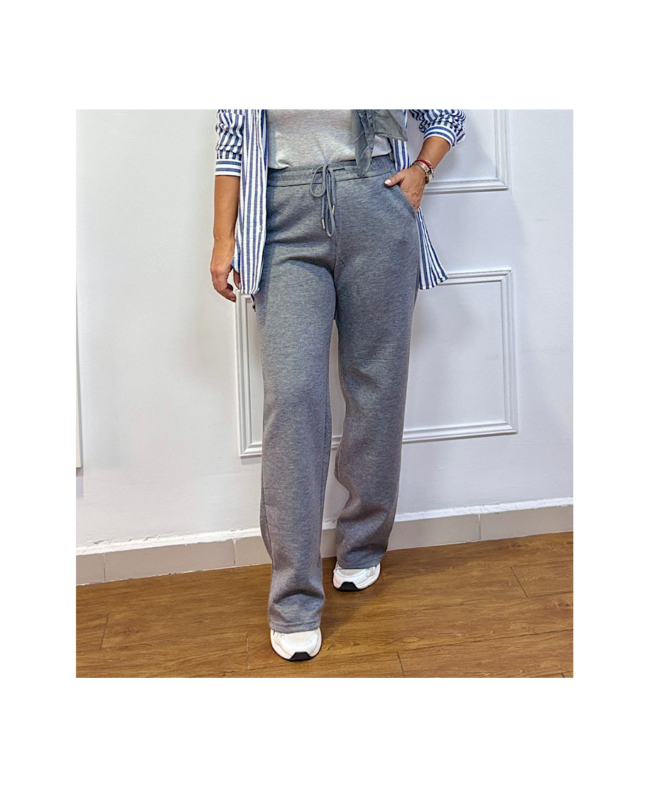 PANTALON SPORT DELIA GRIS