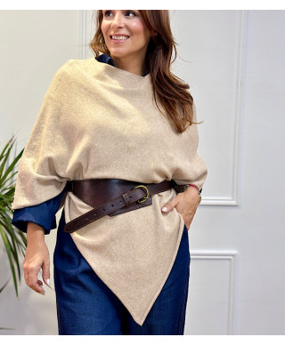 CAPA ASIMETRICA BEIGE