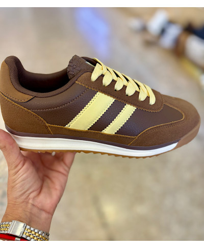 ZAPATILLAS YELLOW/BROWN