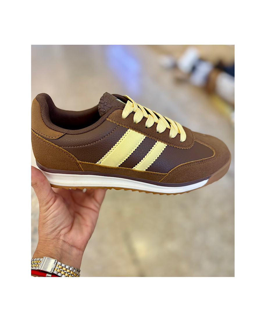 ZAPATILLAS YELLOW/BROWN