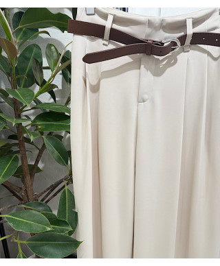 PANTALON FLUIDO MICAELA BEIGE