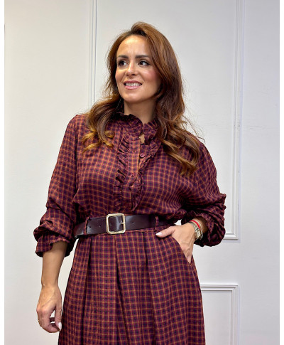 CONJUNTO VICHY DANIELA BURDEOS