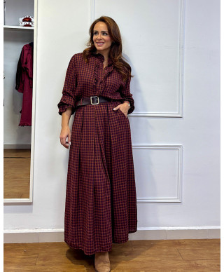 CONJUNTO VICHY DANIELA BURDEOS