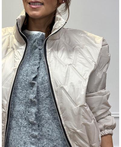 BOMBER GINEBRA BEIGE