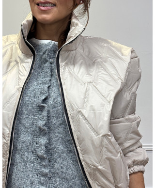 BOMBER GINEBRA BEIGE