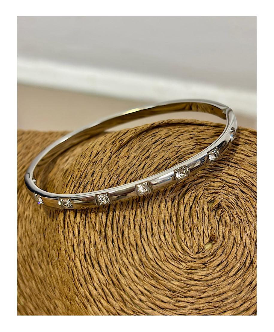 PULSERA EDURNE PLATEADA