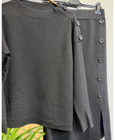 CONJUNTO DE PUNTO AURORA NEGRO