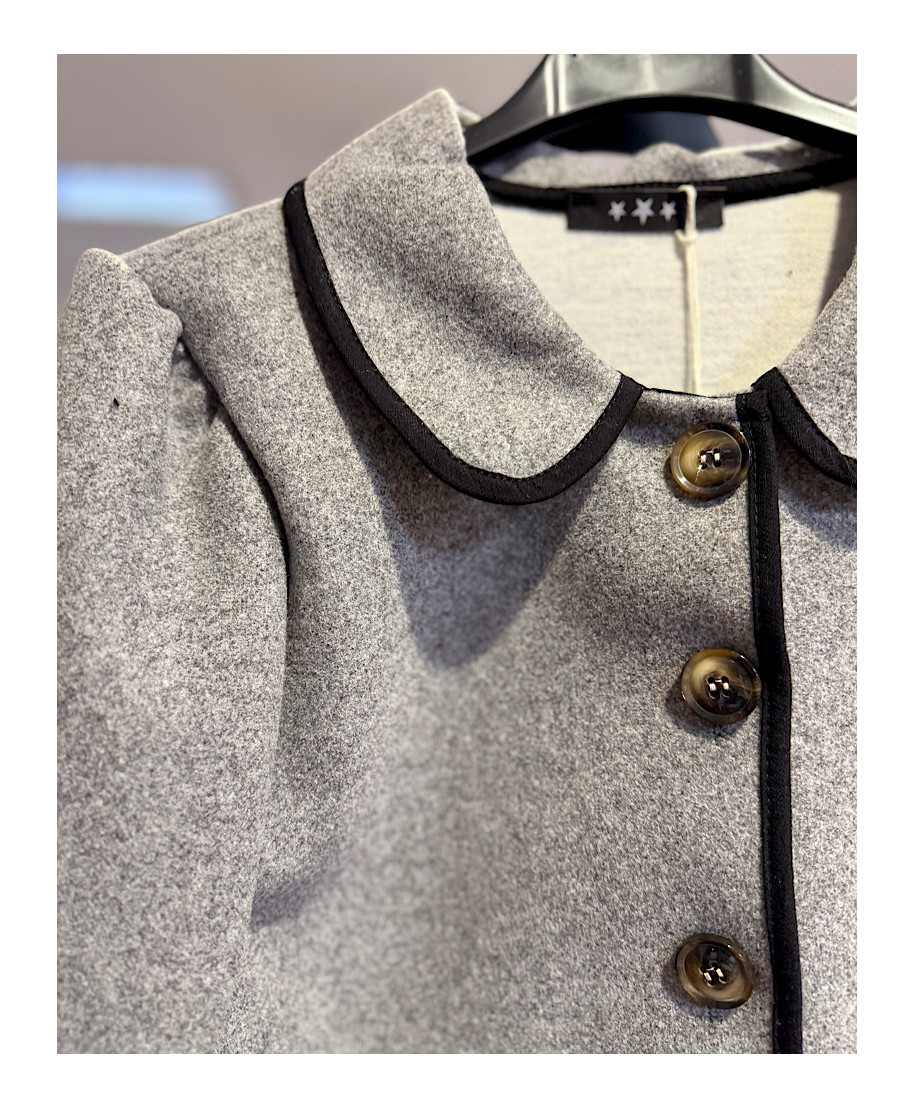CHAQUETA BRUNA GRIS