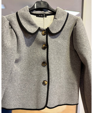 CHAQUETA BRUNA GRIS