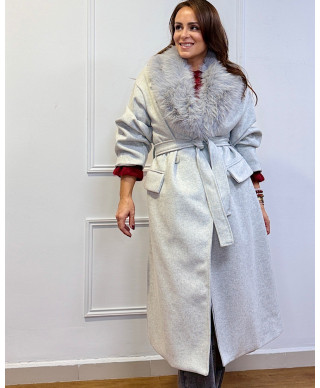 ABRIGO ELEGANT NORDIC GRIS