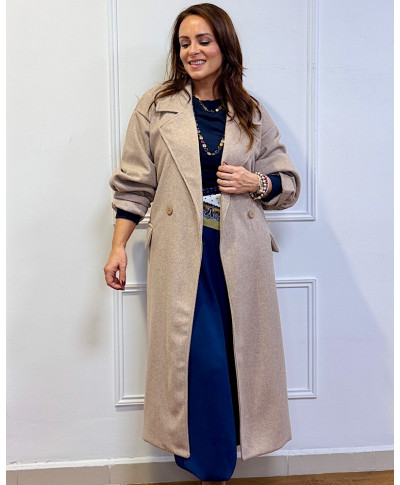ABRIGO ELEGANT NORDIC TAUPE