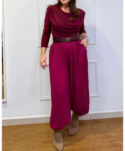 PANTALON BOMBACHO DANIELA BURDEOS