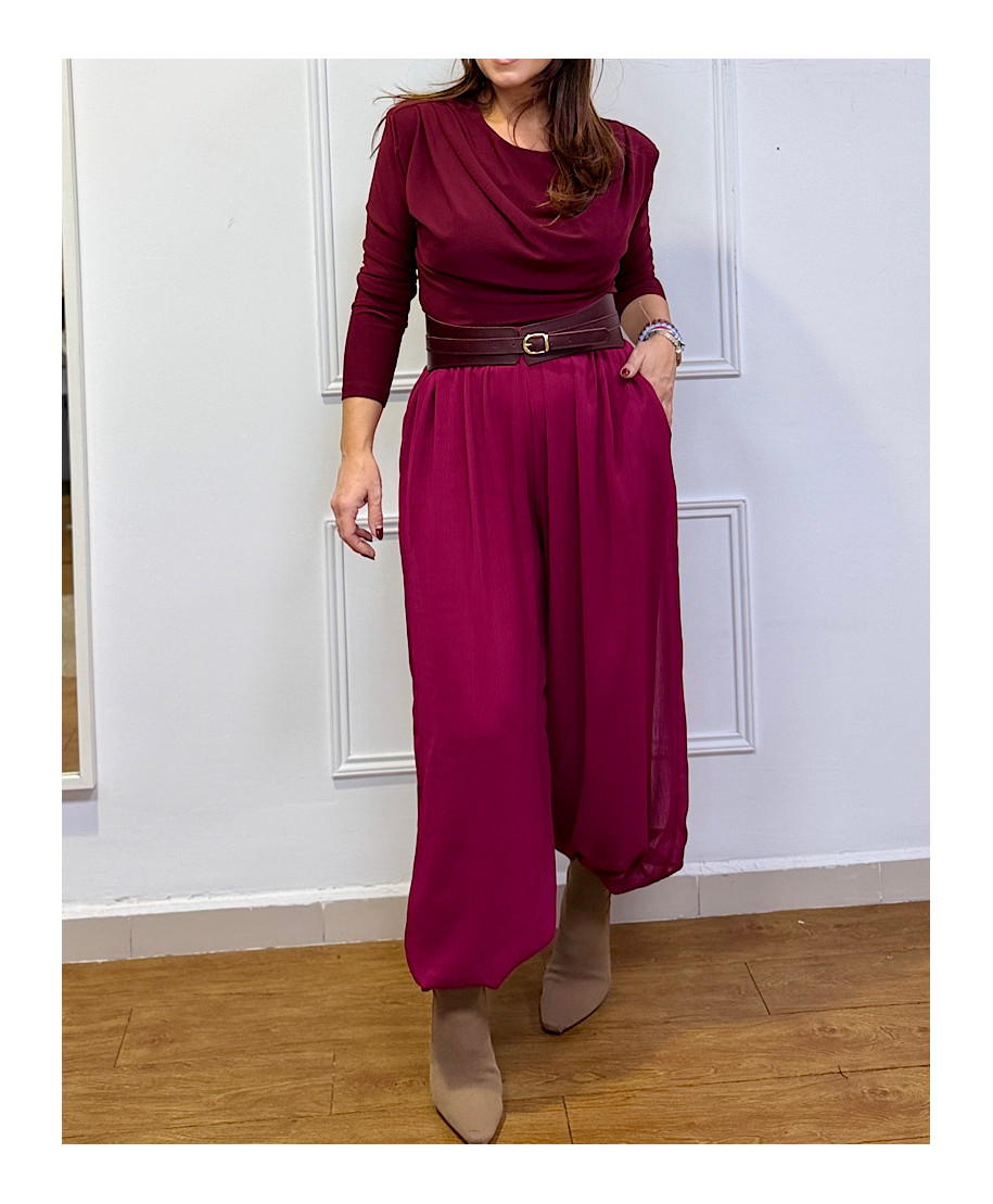 PANTALON BOMBACHO DANIELA BURDEOS