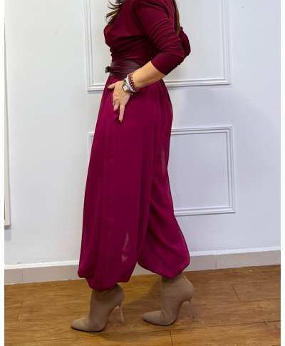 PANTALON BOMBACHO DANIELA BURDEOS