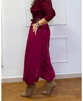 PANTALON BOMBACHO DANIELA BURDEOS