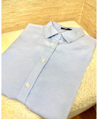 CAMISA OXFORD AZUL