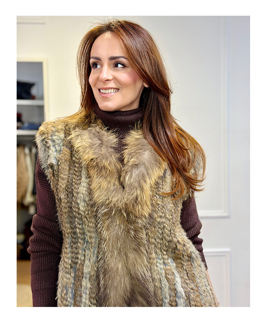 CHALECO TOSCANA NATURAL