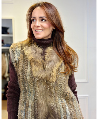 CHALECO TOSCANA NATURAL