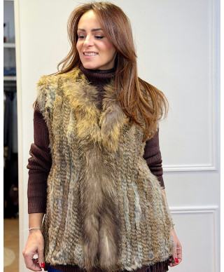 CHALECO TOSCANA NATURAL