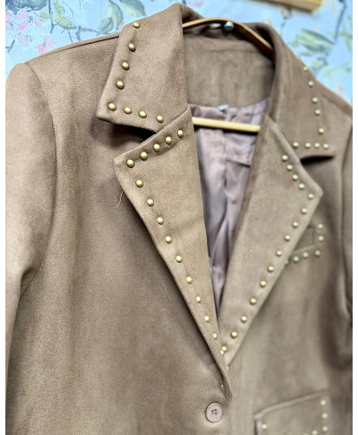 CHAQUETA SAHARA LUXE CHOCOLATE