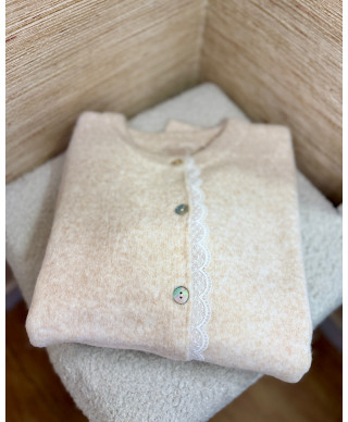 CARDIGAN ROMANTIC BEIGE