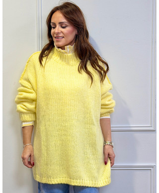 JERSEY OVERSIZE MARISA AMARILLO