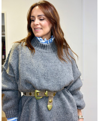 JERSEY OVERSIZE MARISA GRIS