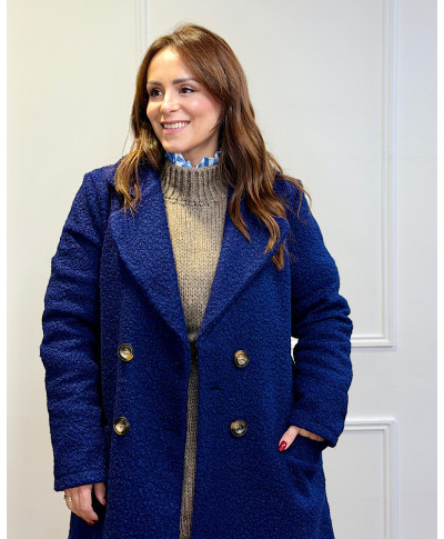 ABRIGO CORINA AZUL MARINO