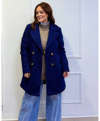 ABRIGO CORINA AZUL MARINO