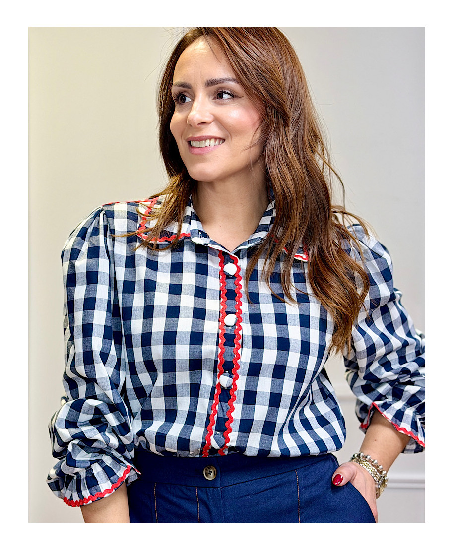 CAMISA VICHY SOFIA MARINO