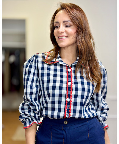 CAMISA VICHY SOFIA MARINO