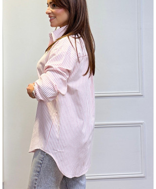 CAMISA OXFORD ROSA