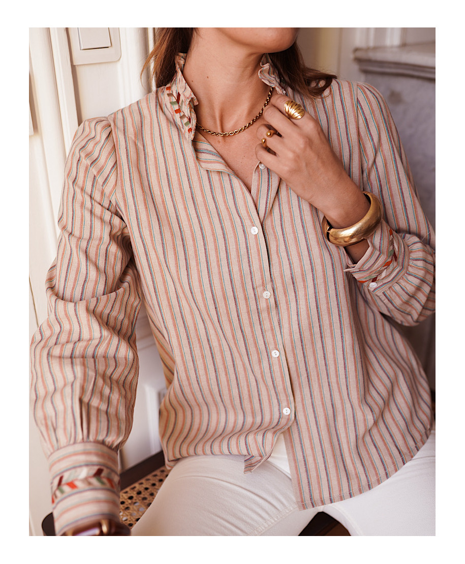 CAMISA DE RAYAS CAYETANA