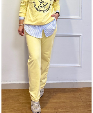 PANTALON SPORT GABRIELA AMARILLO