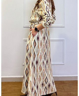 VESTIDO CAMISERO ETNICO LUNA