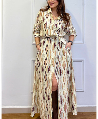 VESTIDO CAMISERO ETNICO LUNA